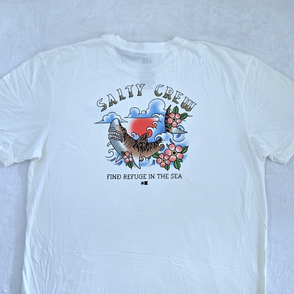 Salty Crew⛵️ Tiger Shark🦈 Vintage Collection Tee👕 - NWT - Picture 10 of 13